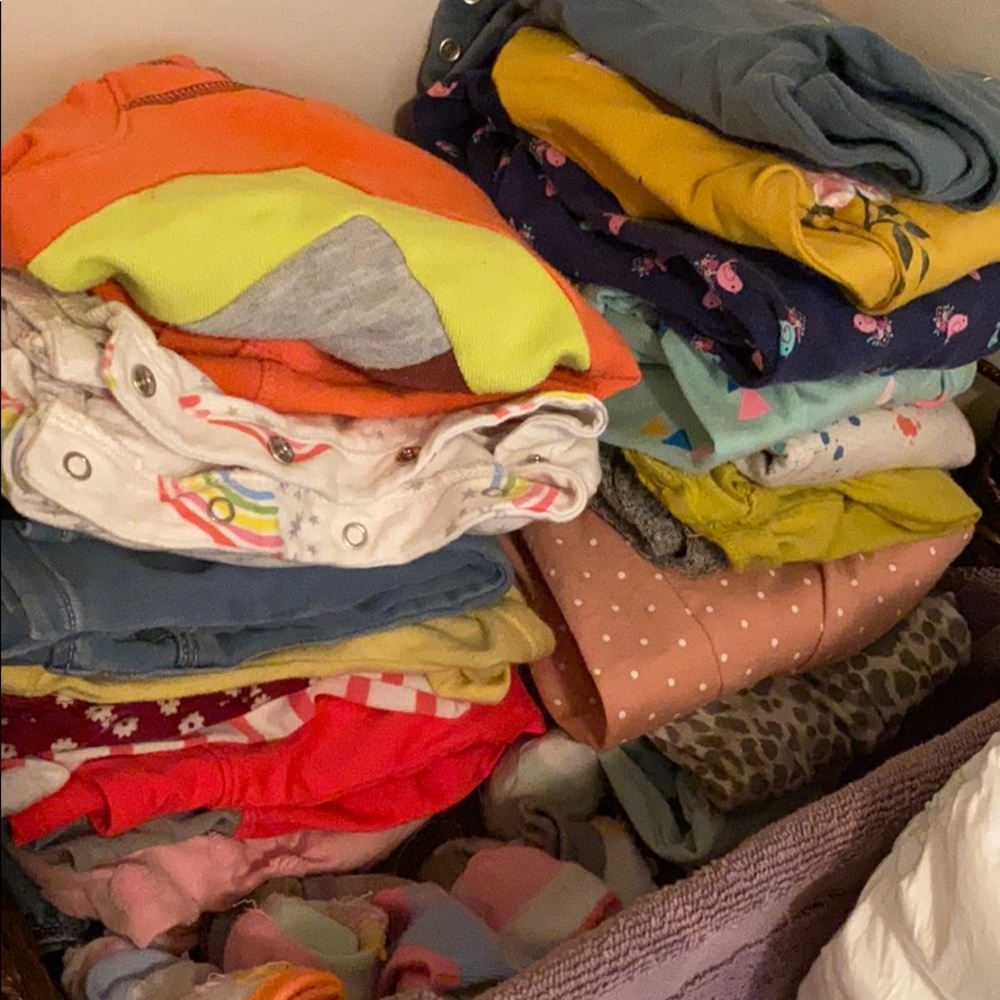 5lb box random 6-7x girl clothes - Picture 2 of 6
